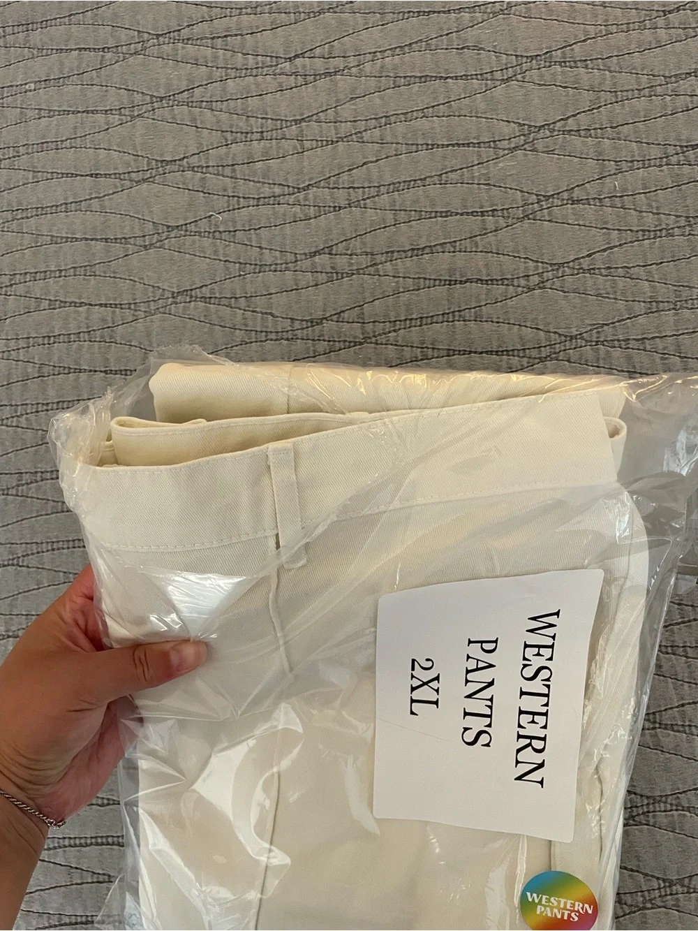 New Big Bud Press Western Off-White Pants Size 2X